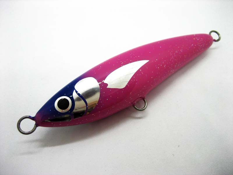 BERTOX HANDMADE STICK BAIT sink. 22cm 160g PINK