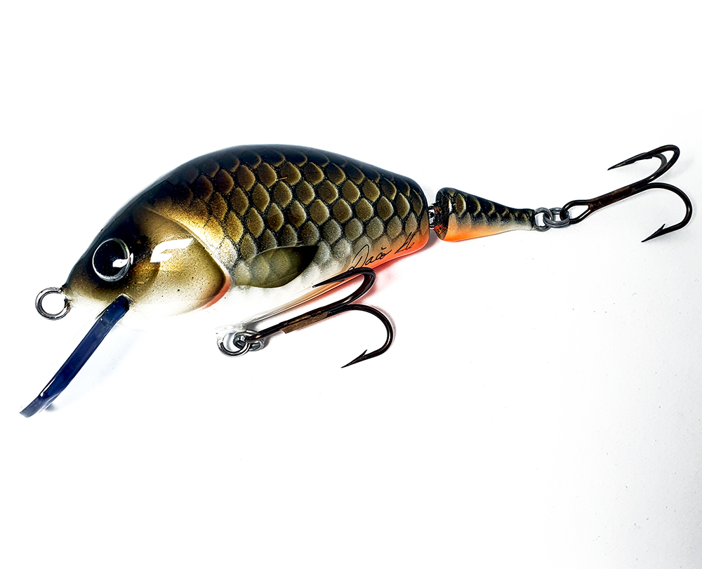 DACO LURE WOODEN HANDMADE JOINTED 10cm 28g SHALLOW CHUBBY CHUB