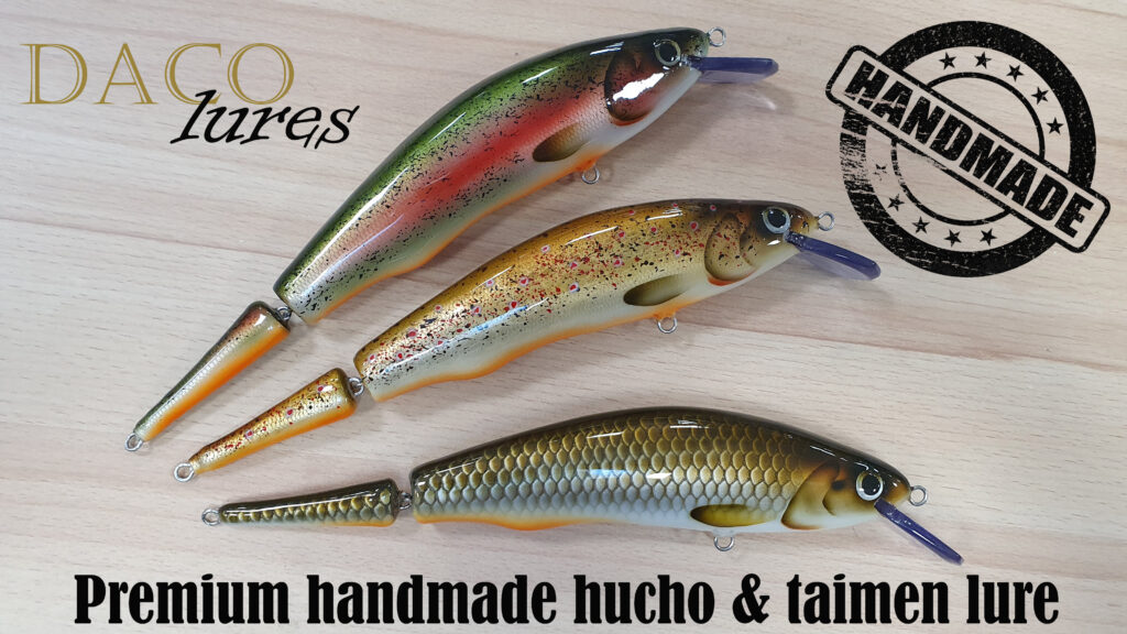 DACO LURE PREMIUM HANDMADE WOODEN TAIMEN LIMITED EDITION 3pcs SET JOINTED 21cm 66g