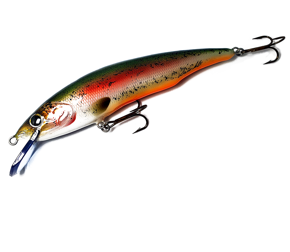 DACO LURE WOODEN HANDMADE 16cm 35g SHALLOW RAINBOW TROUT