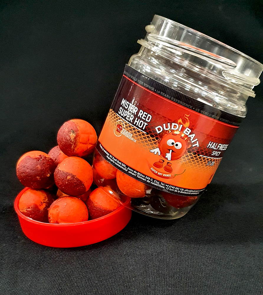 DUDI BAIT MISTER RED SUPER HOT HALFNESS SPICY 100g