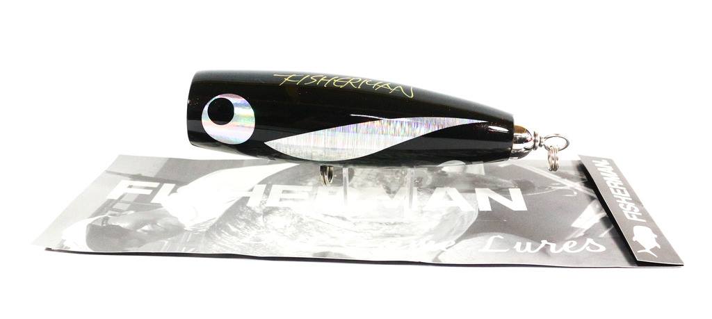 FISHERMAN CRAZY SWIMMER 110g AL #AL BLACK/SILVER
