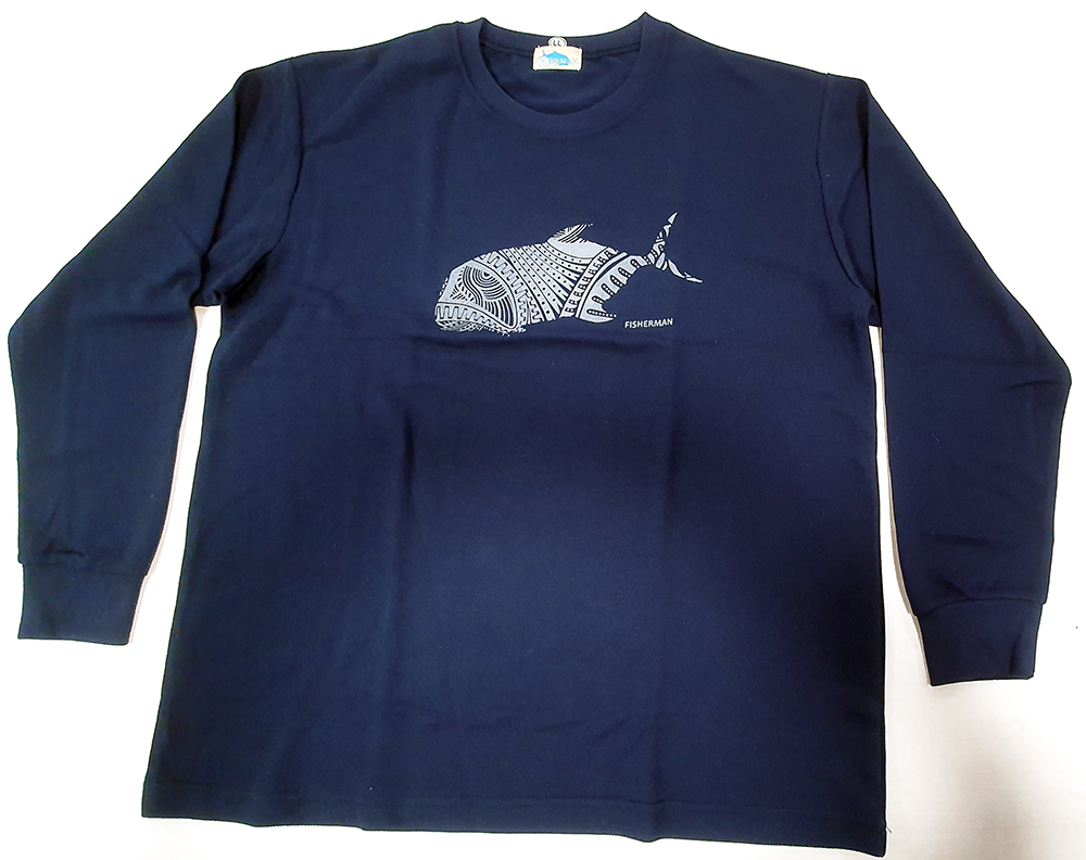 FISHERMAN DRY LONG SLEEVE SHIRT GT NAVY