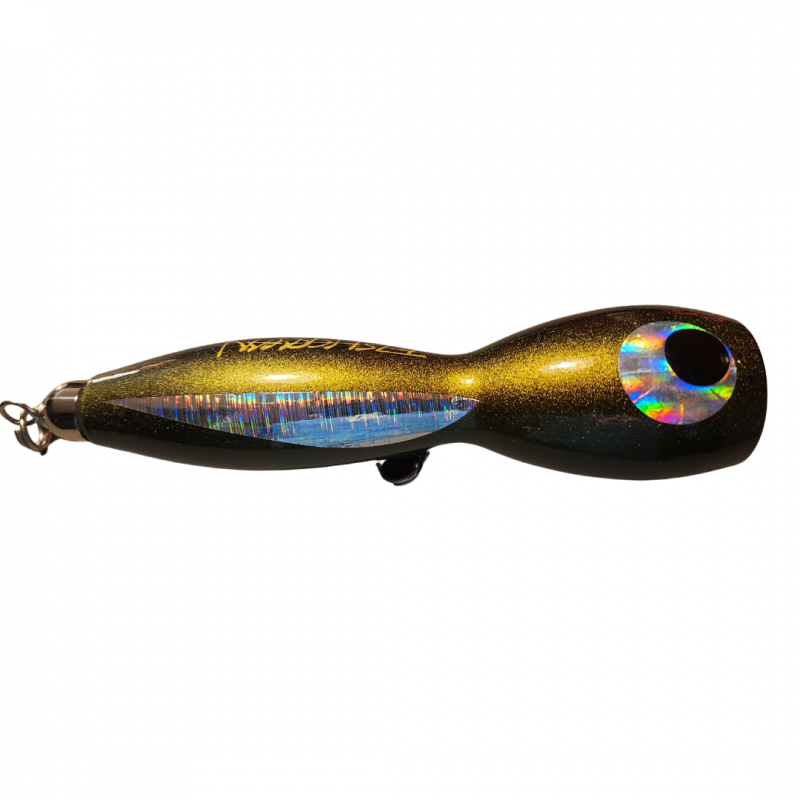 FISHERMAN S-POP 200 185g #DARK GREEN GOLD FOIL