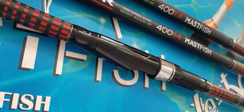 MASTFISH AVENTADOR COMPETITION TELESCOPIC BOLENTINO ROD 4m 3X MULTI TIP 40-200G