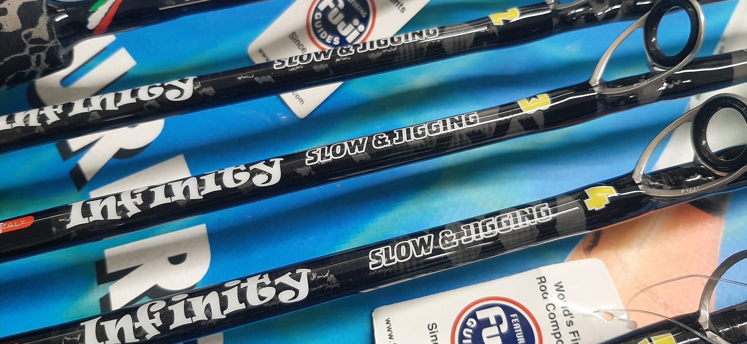 MASTFISH INFINITY SLOW JIGING ROD 195cm #7 best wt. 350-500g max.600g PE 8-10