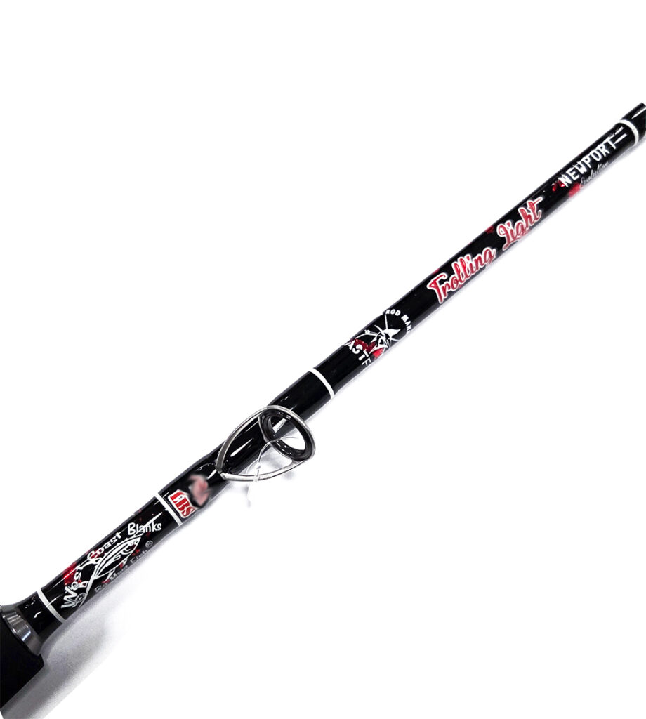 MASTFISH NEWPORT TROLLING ROD CUSTOM MADE IN ITALY 6/12lb