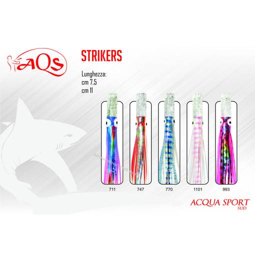 AQS JET RIGGED BIG GAME TROLLING LURE 15cm #747 RED HOLO